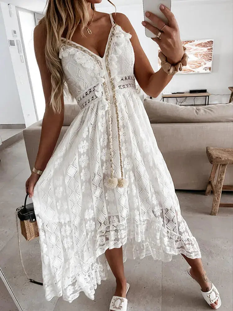 Dress With Excellence in Women Summer Maxi Dress 2