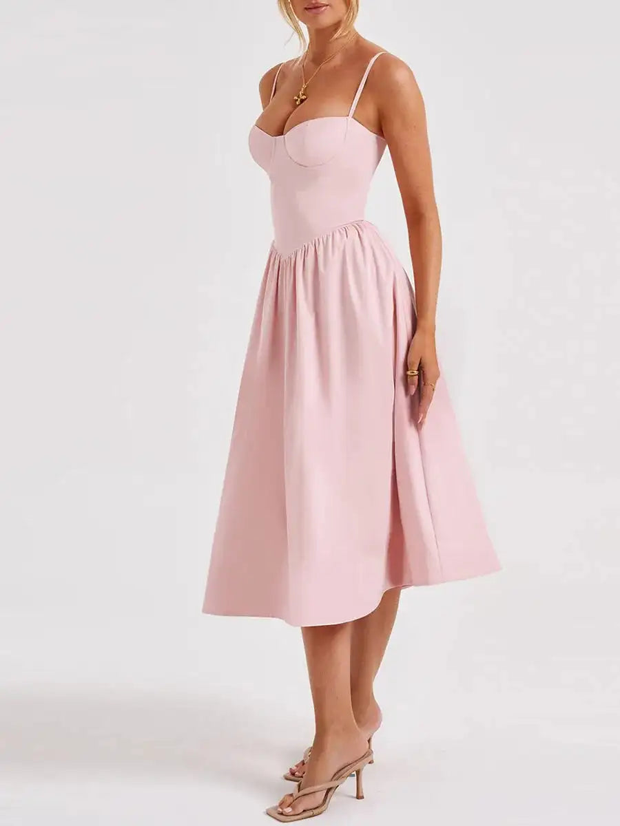 Glamour Flow Dress Turn Heads with the Glamour Flow Dress side