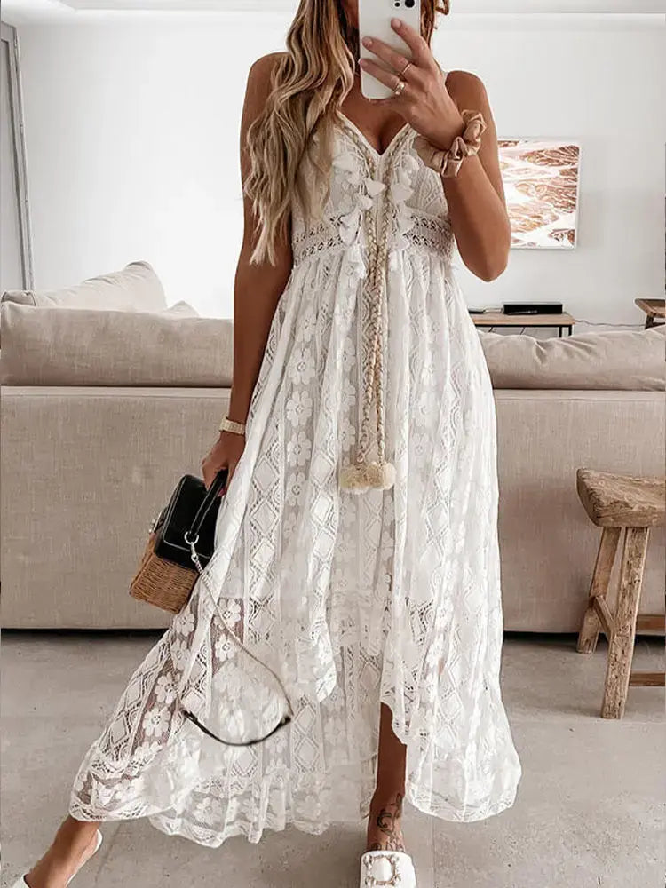 Dress With Excellence in Women Summer Maxi Dress 1