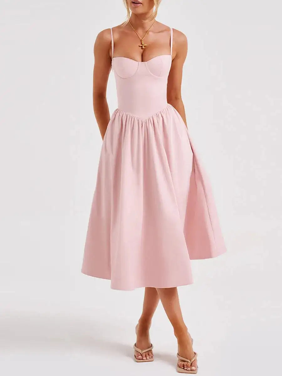 Glamour Flow Dress Turn Heads with the Glamour Flow Dress front 1